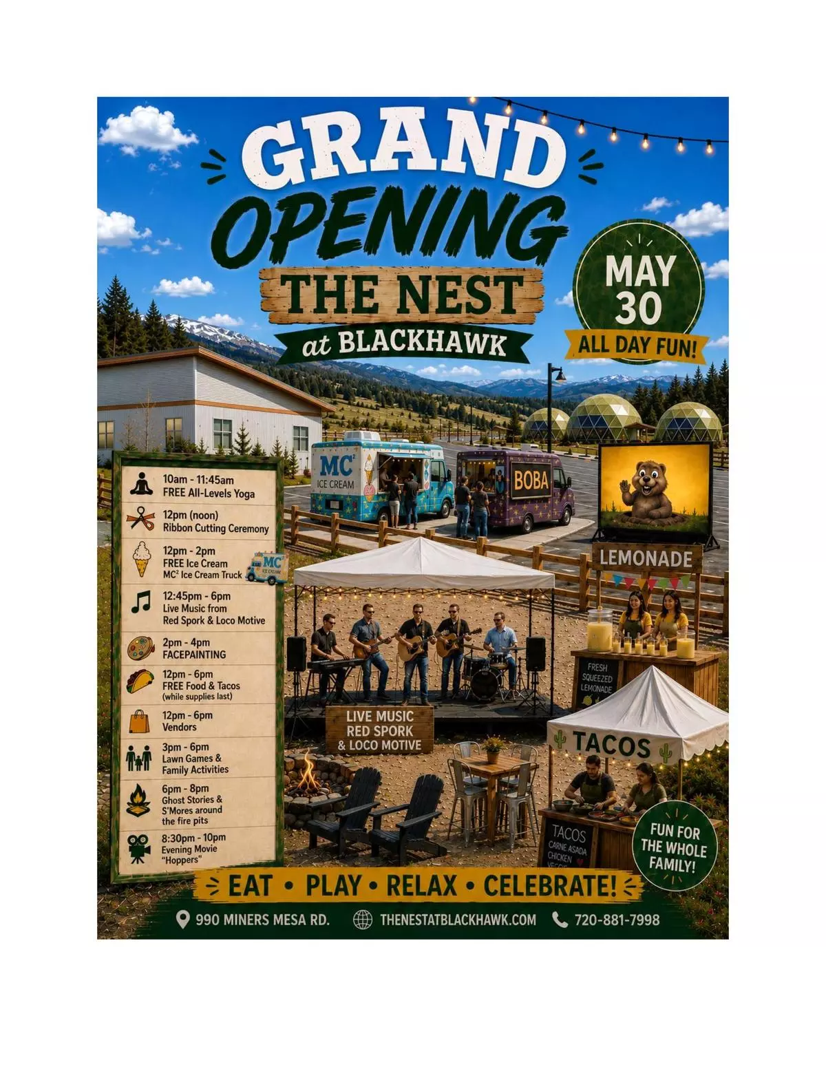 Grand Opening Flyer